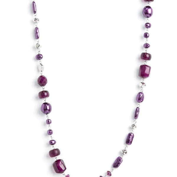 Juicy Gossip ~ Purple Necklace