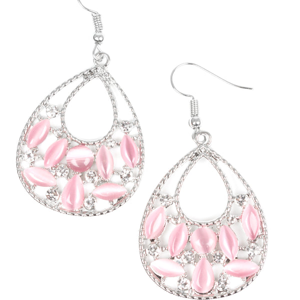 Just DEWing My Thing ~ Pink Earrings