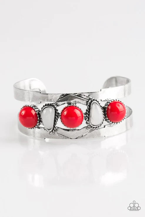 Keep On TRIBE-ing ~ Red Bracelet