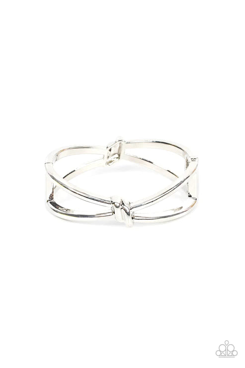 KNOT My First Rodeo ~ Silver Bracelet