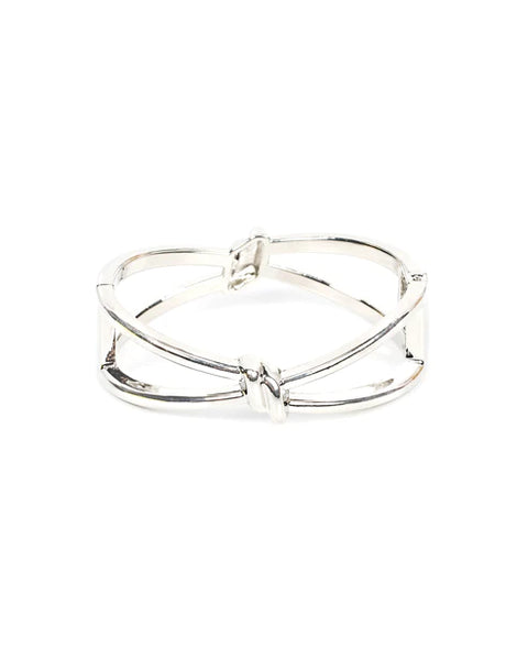 KNOT My First Rodeo ~ Silver Bracelet