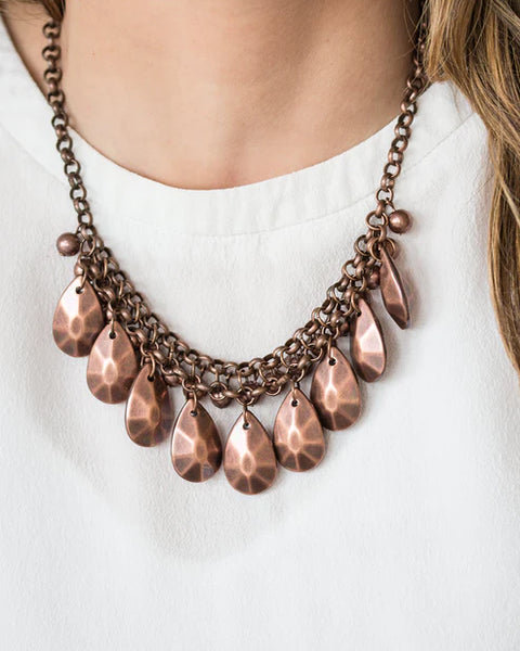 La DIVA Loca ~ Copper Necklace