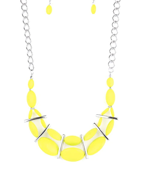 Law Of The Jungle ~ Yellow Necklace