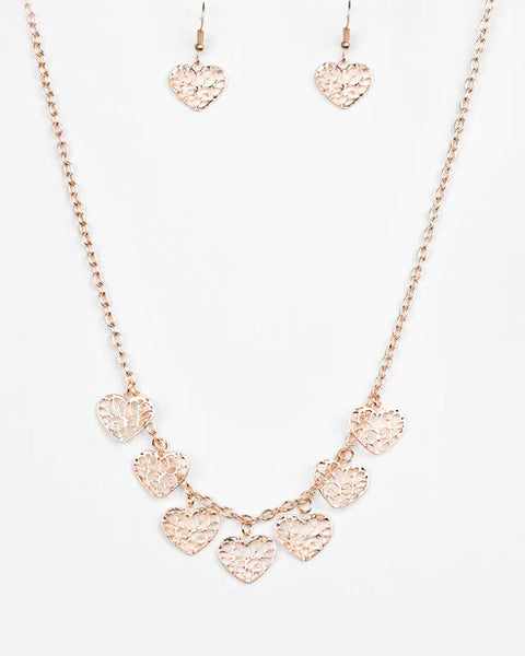 Less Is AMOUR ~ Rose Gold Necklace