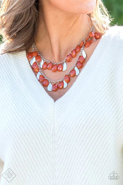 Life of the FIESTA ~ Orange Necklace