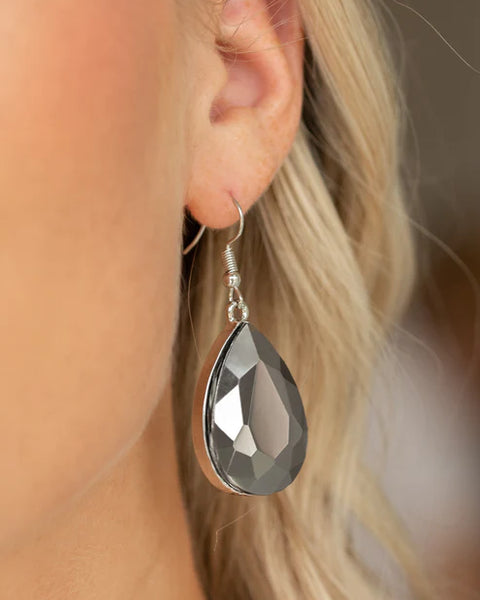 Limo Ride ~ Silver Earrings