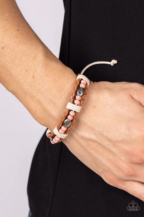 Lodge Luxe ~ Pink Bracelet