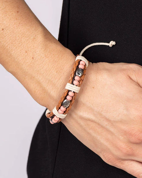 Lodge Luxe ~ Pink Bracelet