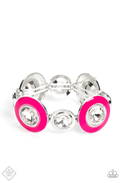 Lustrous Lass ~ Pink Bracelet