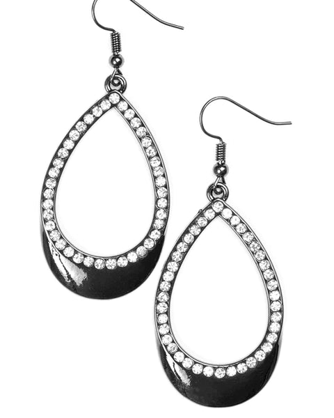 Make It REIGN ~ Black Earrings