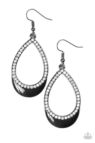 Make It REIGN ~ Black Earrings