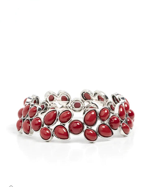 Marina Romance ~ Red Bracelet