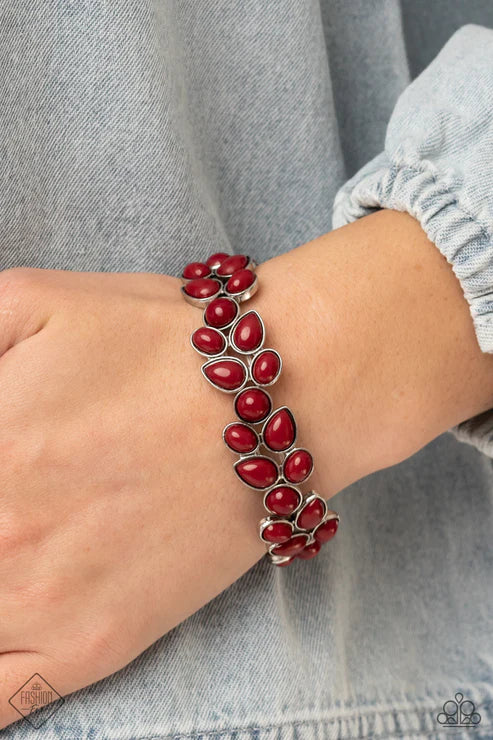 Marina Romance ~ Red Bracelet