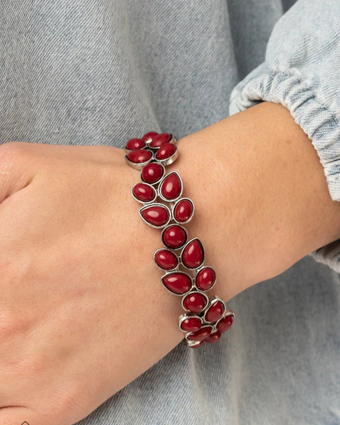 Marina Romance ~ Red Bracelet