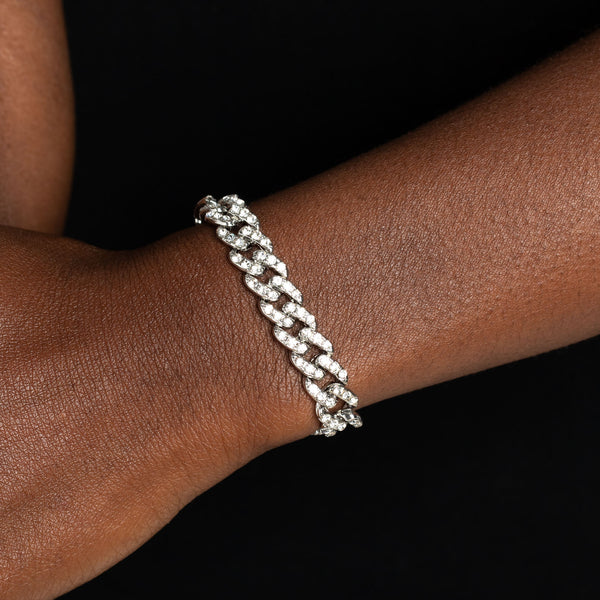 Mecca Metro ~ White Bracelet