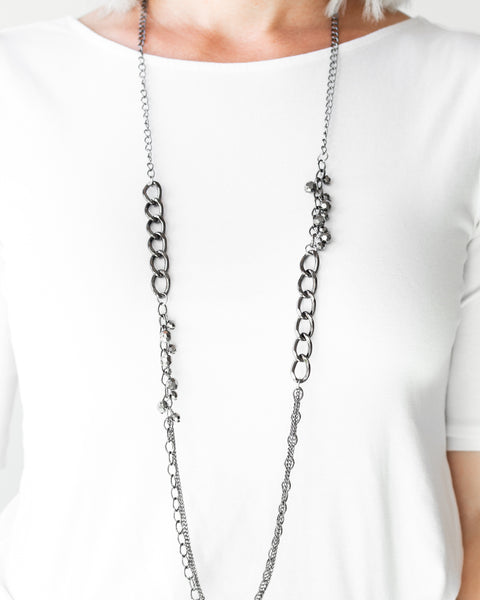 Mega Megacity ~ Black Necklace