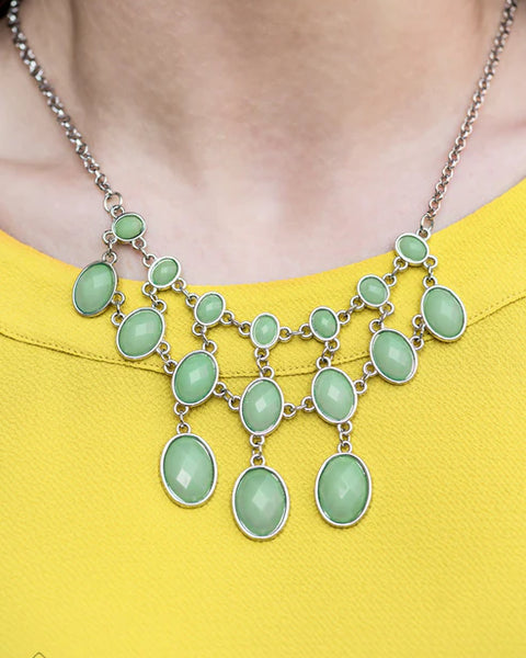 Mermaid Marmalade ~ Green Necklace