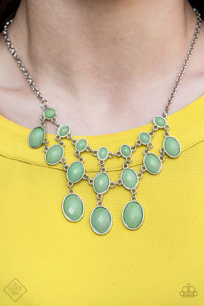 Mermaid Marmalade ~ Green Necklace