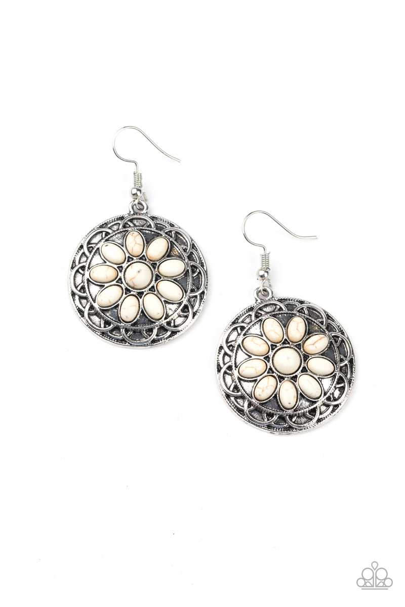 Mesa Oasis ~ White Earrings