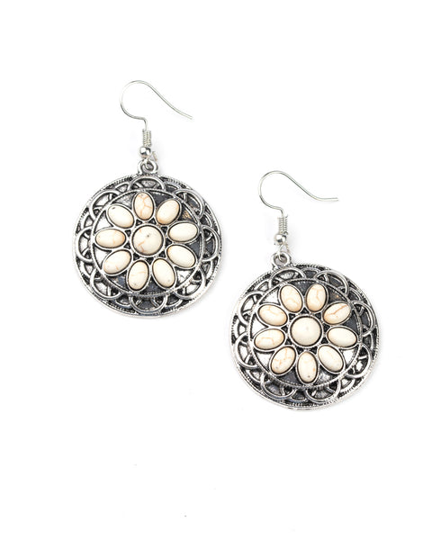 Mesa Oasis ~ White Earrings