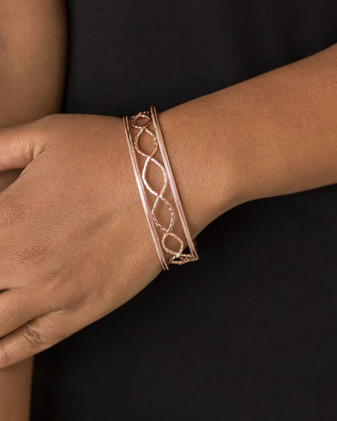 Metal Manic ~ Rose Gold Bracelets