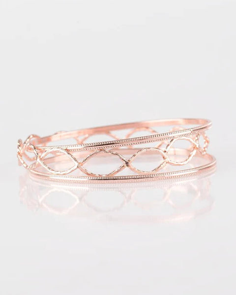 Metal Manic ~ Rose Gold Bracelets