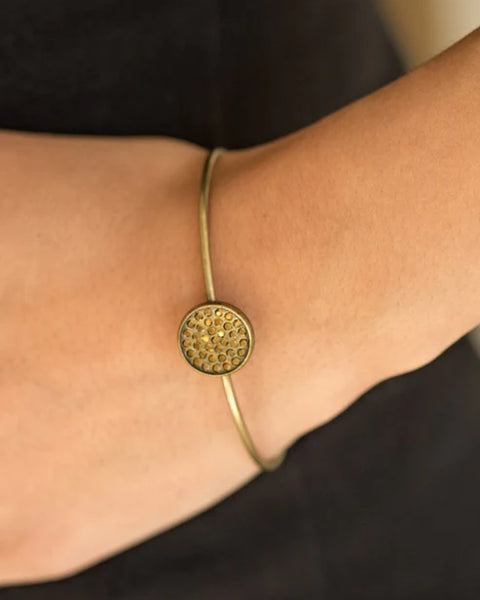 Modern Day Diva ~ Brass Bracelet