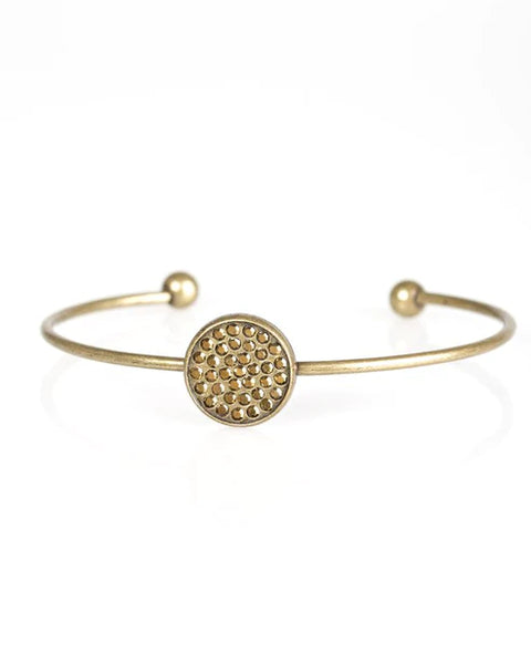 Modern Day Diva ~ Brass Bracelet