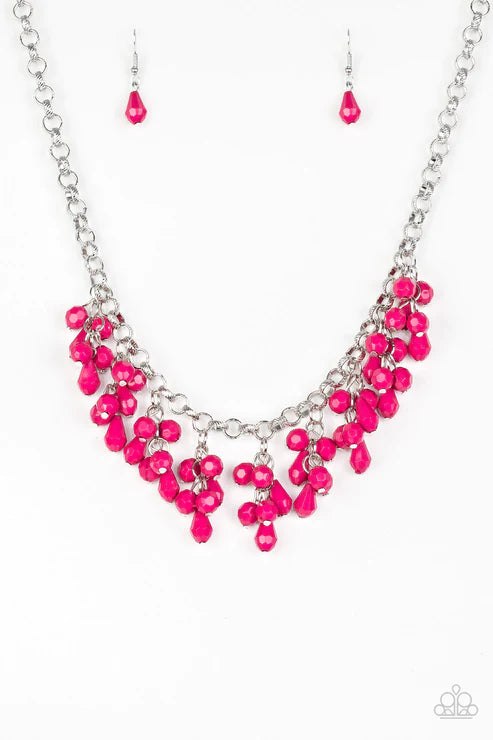 Modern Macarena ~ Pink Necklace