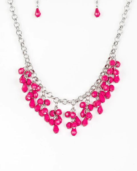 Modern Macarena ~ Pink Necklace