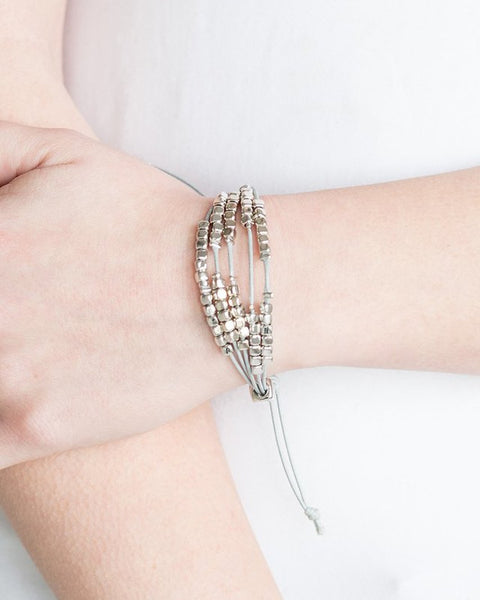 Modern Minimalism ~ Silver Bracelet