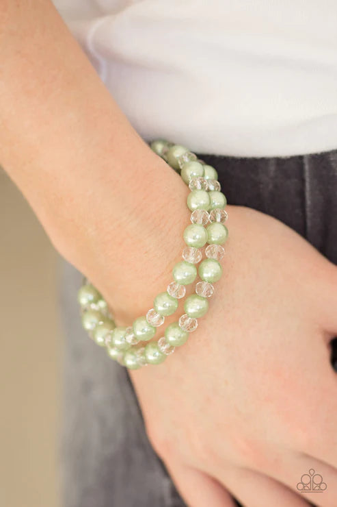 Modestly Modest ~ Green Bracelet