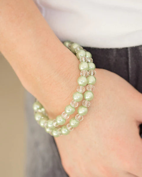 Modestly Modest ~ Green Bracelet