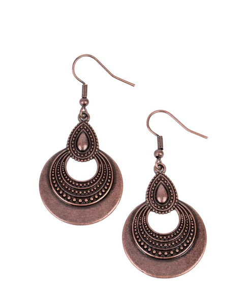 Mojave Mesquite ~ Copper Earrings