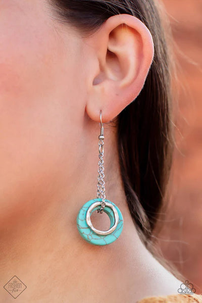 Mojave Oasis ~ Blue Earrings