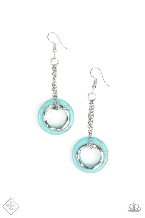 Mojave Oasis ~ Blue Earrings