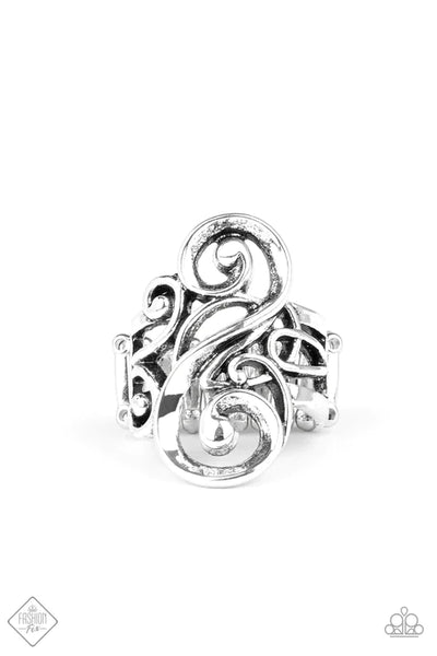 Musical Motif ~ Silver Ring