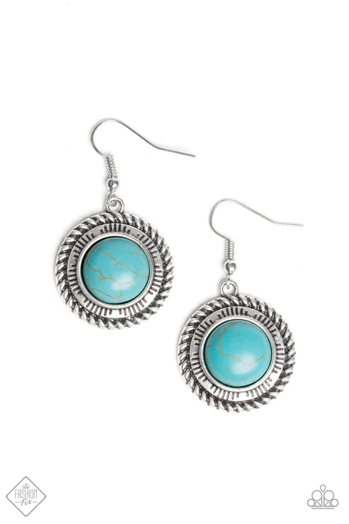 Natural Born Nomad ~ Blue Earrings