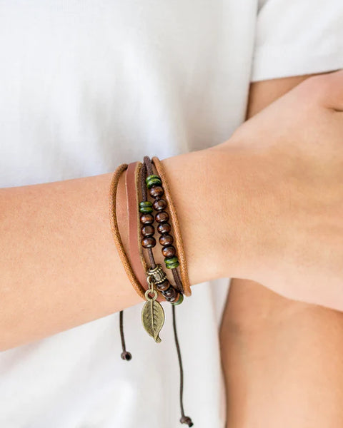 Need More Nature ~ Brown Bracelet