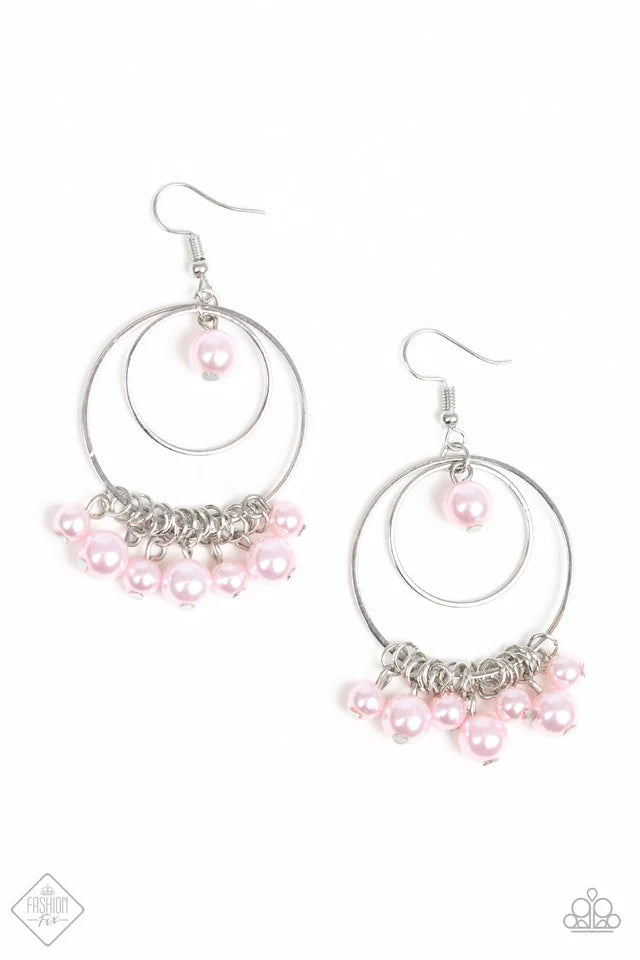 New York Attraction ~ Pink Earrings