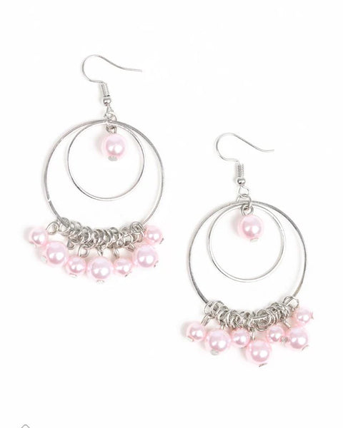 New York Attraction ~ Pink Earrings