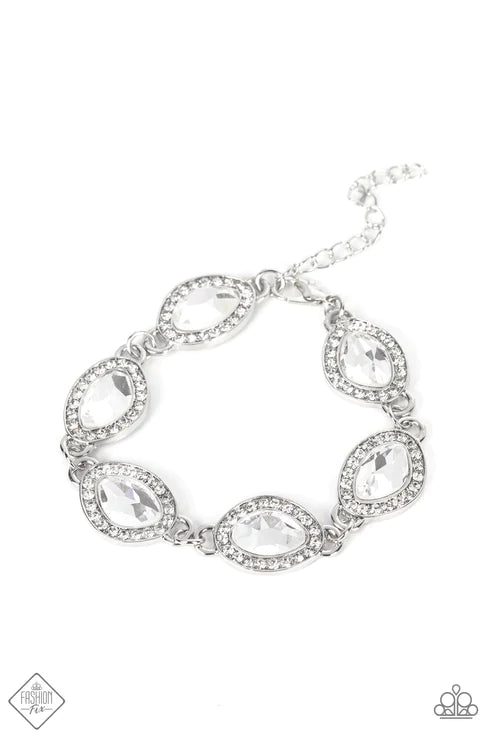 Next-Level Sparkle ~ White Bracelet