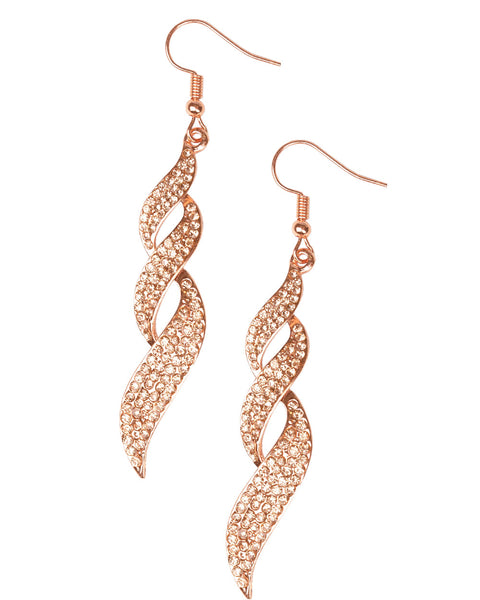 On Fire ~ Copper Earrings