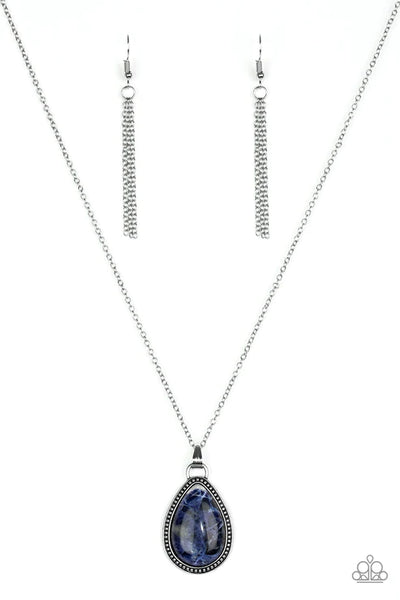 On The Home Frontier ~ Blue Necklace