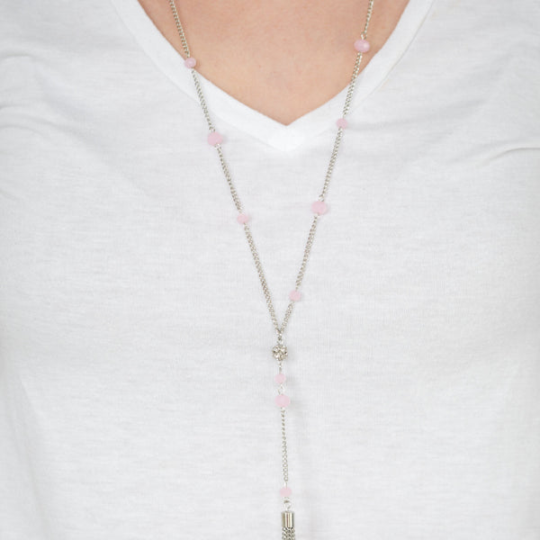 Out All Night ~ Pink Necklace