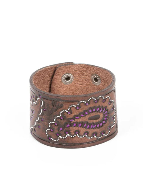 Paisley Pioneer ~ Purple Urban Bracelets