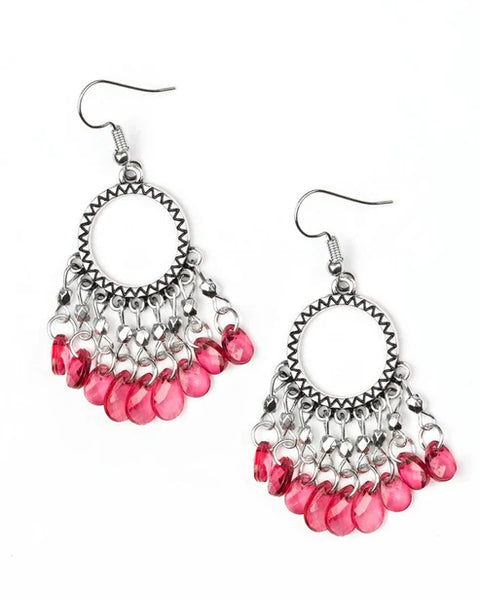 Paradise Palace ~ Red Earrings