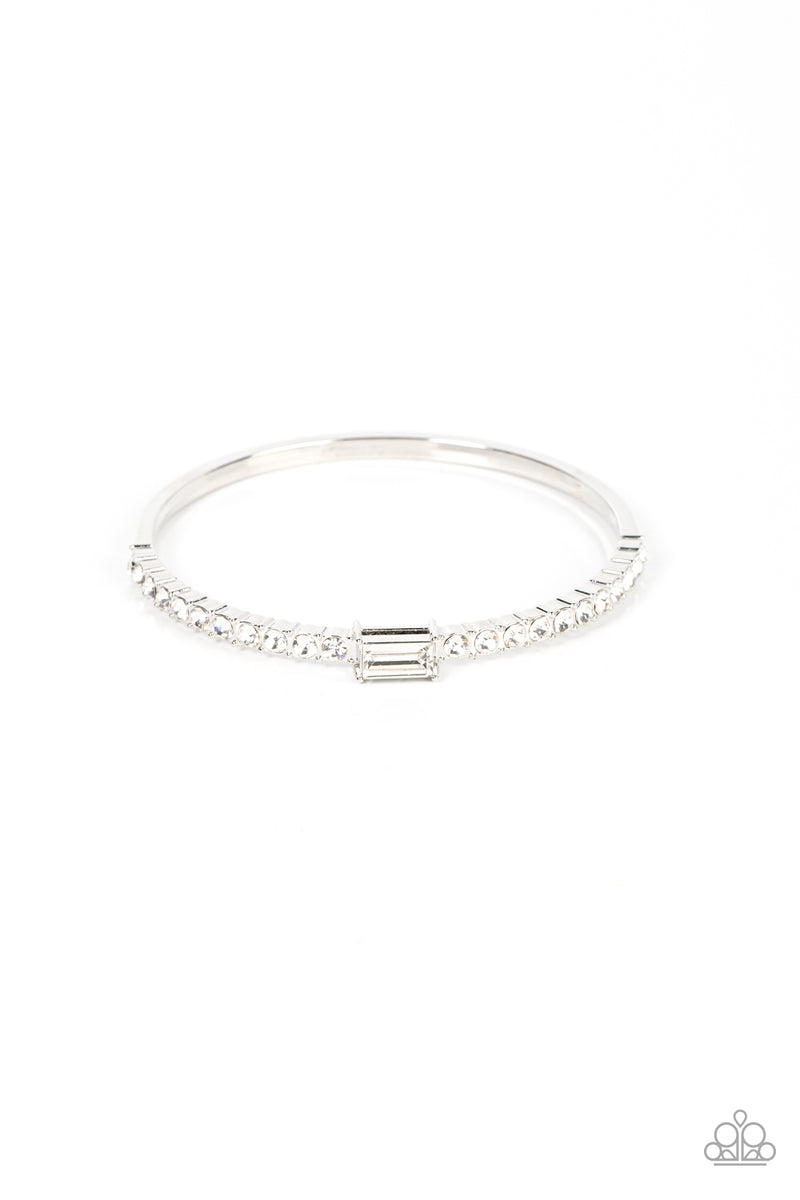 Party Crashing Couture ~ White Bracelet