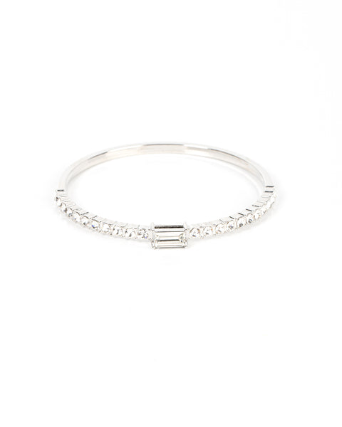 Party Crashing Couture ~ White Bracelet