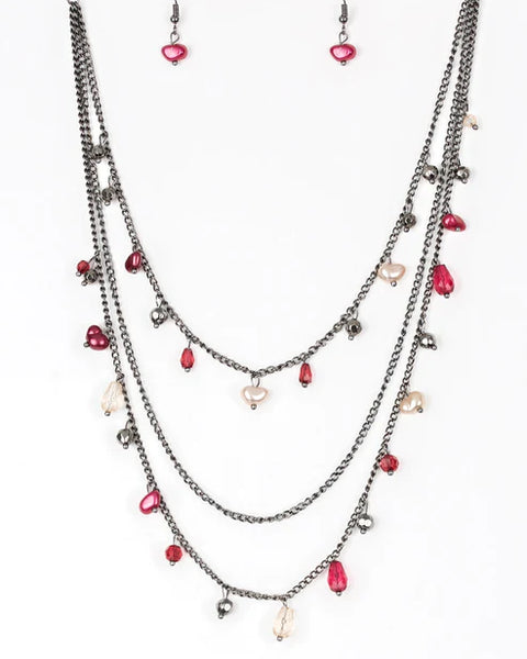 Pebble Beach Beauty ~ Multi Necklace